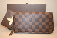 Louis Vuitton DAMIER ZIPPY WALET 