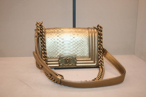 Chanel BOY Bag  phyton ~~~
