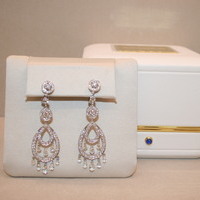 Boucheron CINNA PAMPILLES 팬던트 DIA 귀걸이