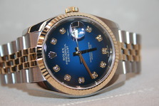 Rolex DATEJUST36 10P  YG