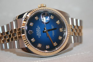 Rolex DATEJUST36 10P  YG