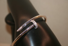 Cartier JUSTE UN CLOU DIA ring  WG 