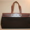 Hermes CABAS canbas  2 pocket ~~~