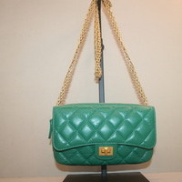 Chanel  CHAIN PHONE Holder Flap cross  bag ~~~
