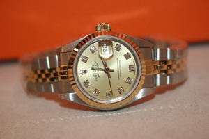 Rolex DATEJUST26 Combi 10P 