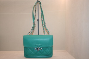 Chanel  CC flap chain bag