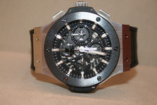 Hublot  AERO BANG steel ceramic NEW