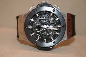 Hublot  AERO BANG steel ceramic NEW