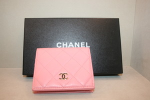 Chanel  AP3178 똑딱이 클래식 캐비어 반지갑