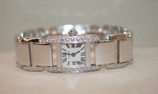 Cartier Tank  WG DIA ~~~