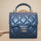 Chanel  flap VANATY Top Handle cross mini bag