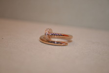 Cartier JUSTE UN CLOU DIA ring  PG 