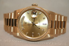 Rolex DAy-DATE Gold 10P 18238