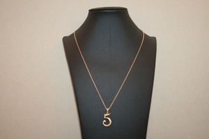 Franck Muller 5 pedant necklace 