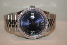 Rolex DATEJUST Aubergine DIA NEW