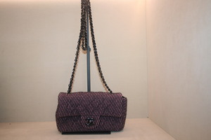 Chanel  TWEED Flap cross  bag ~~~